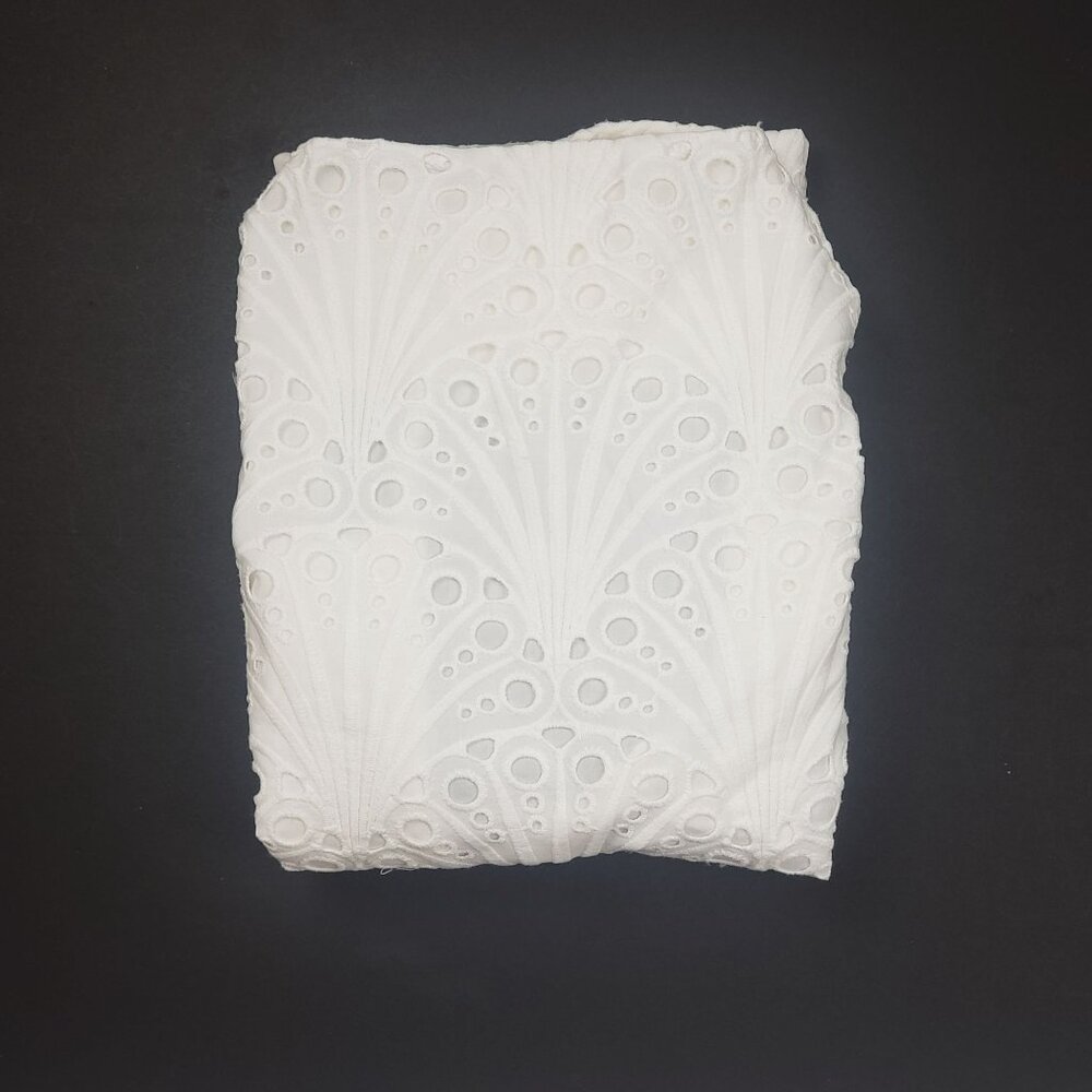 Andie Swim The Roatan Midi Dress White Cotton Eyelet Lace Lined - Pick Your Size - Picture 16 of 16